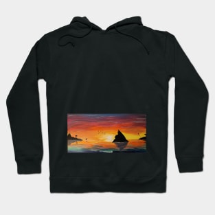 Deep Blue's Sunset Cruise Hoodie